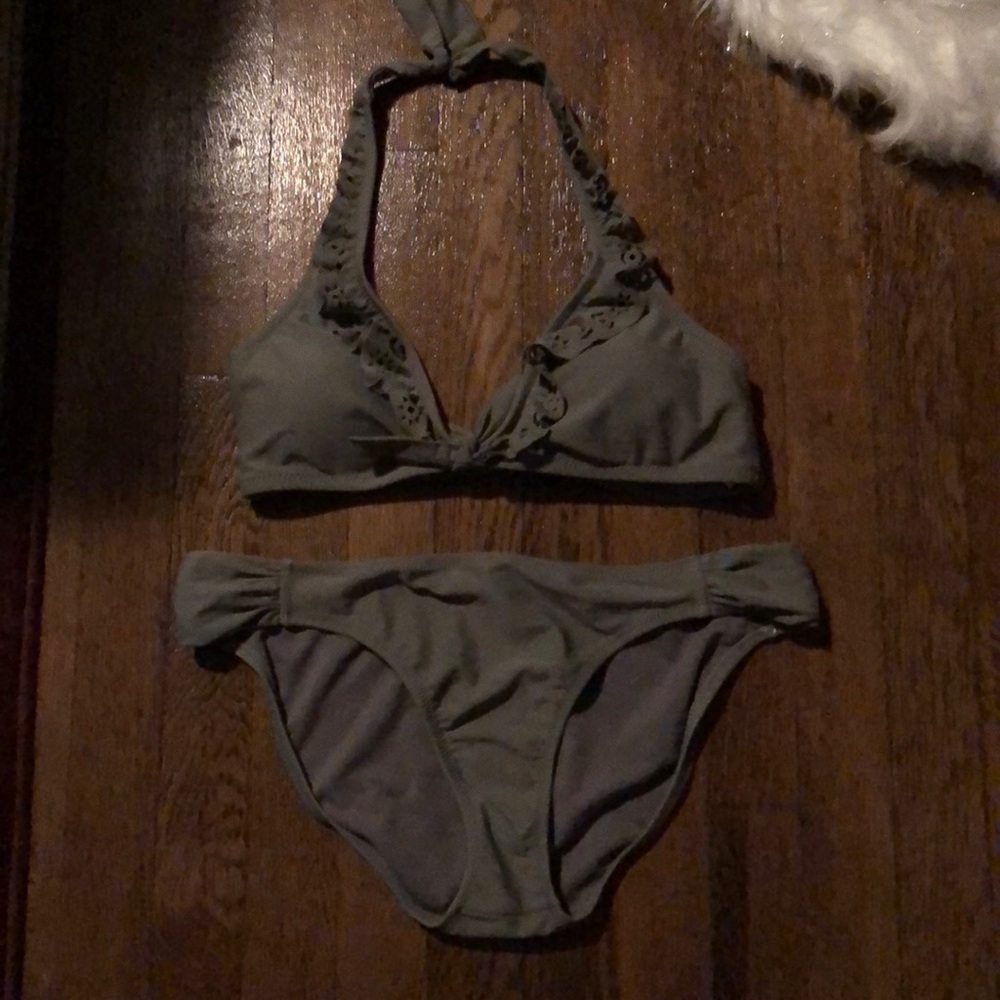 Jessica Simpson Gray Bikini